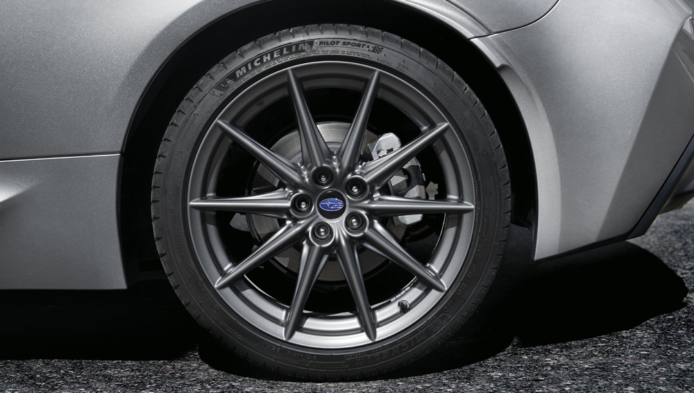 2023 Subaru BRZ Track-Inspired Brakes, Wheels and Tires